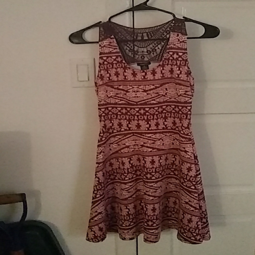 Rue 21 pink and purple sun dress
